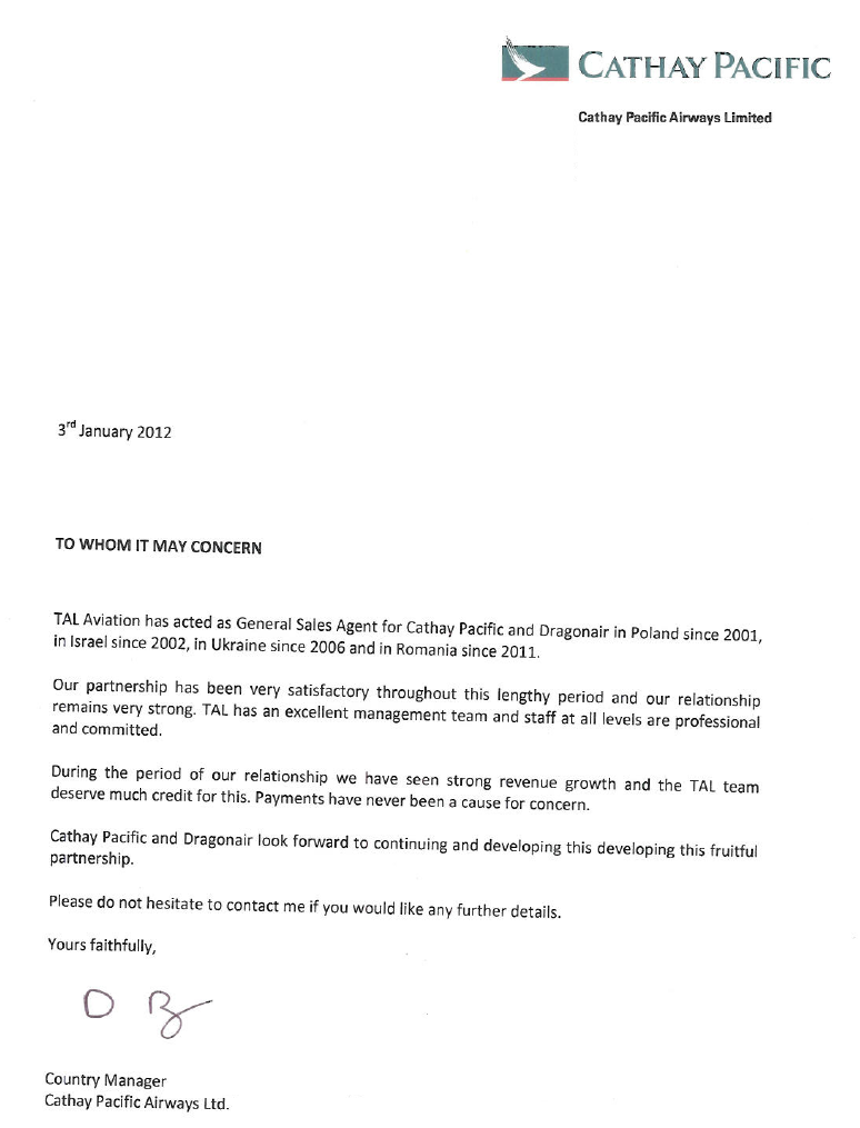 Appointment Letter For Business Partner Appointment Letter For Business Partner
